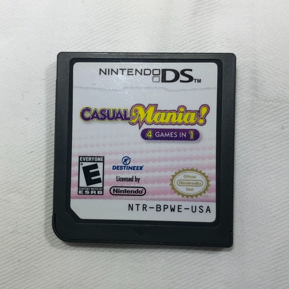 NINTENDO DS CASUAL MANIA GAME 4 GAMES IN 1 - Picture 3 of 9